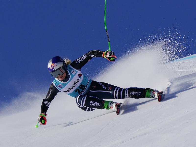 Novozélandská lyžiarka Alice Robinsonová