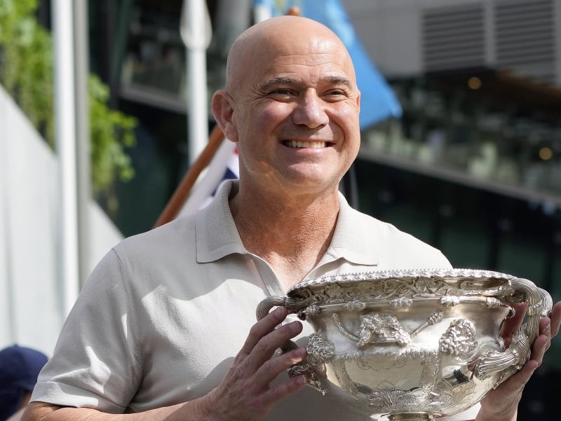 Americká tenisová ikona Andre Agassi