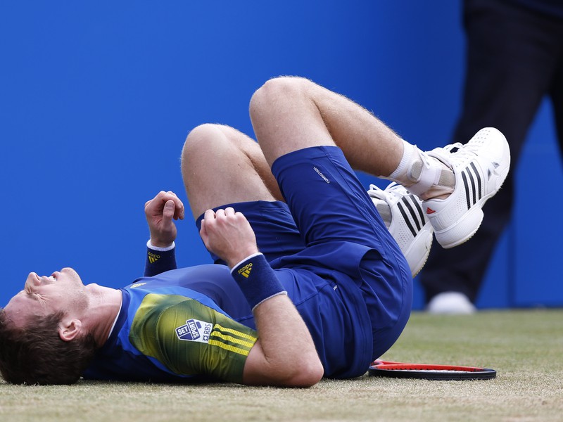 Andy Murray mal v poslednom období zdravotné problémy s chrbtom.