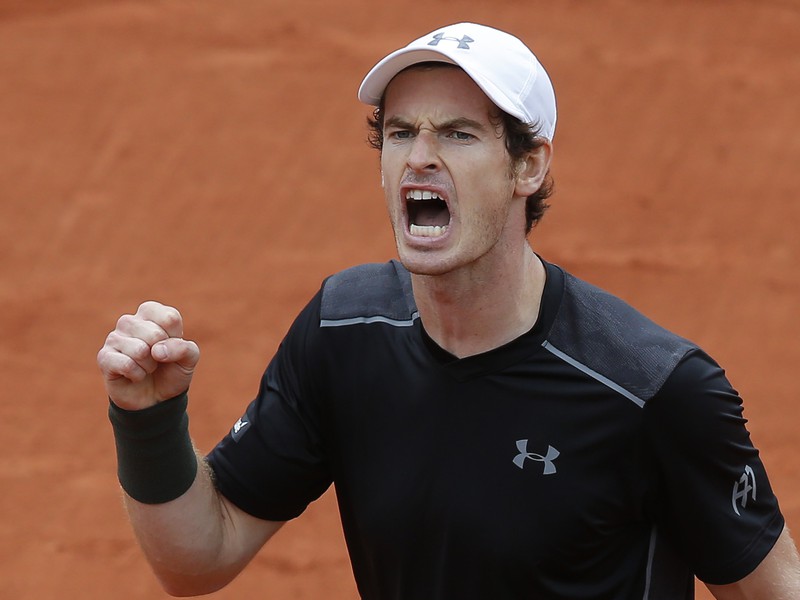 Brit Andy Murray v Paríži