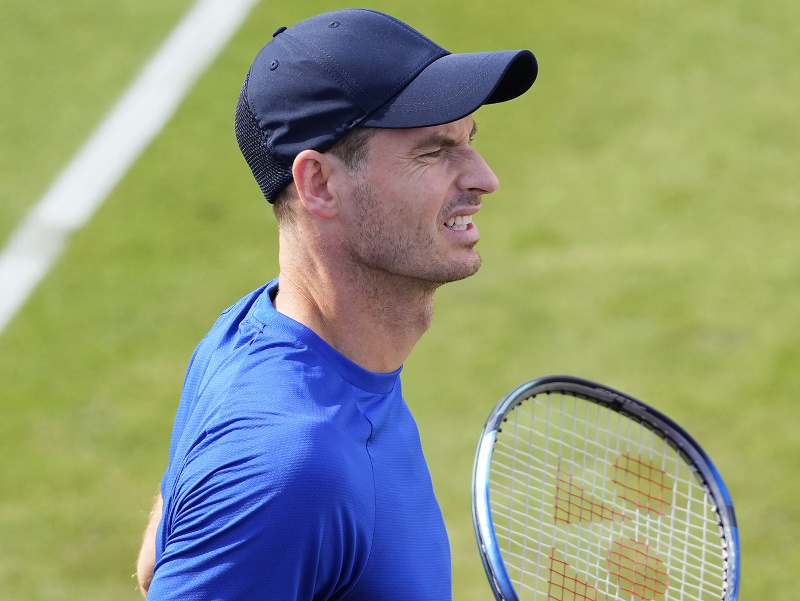 Zranený Andy Murray