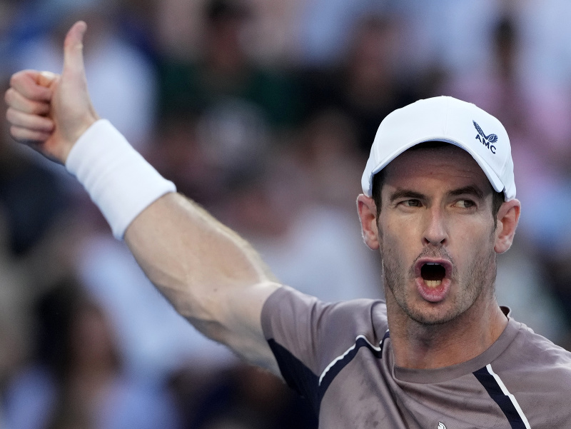 Britský tenista Andy Murray