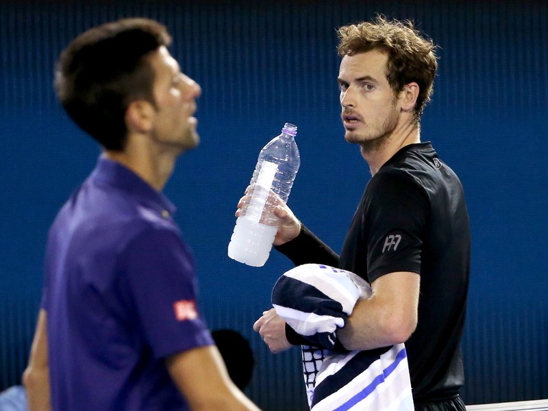 Novak Djokovič a Andy Murray