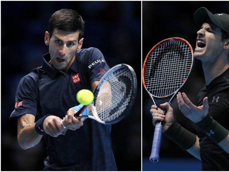 Novak Djokovič a Andy Murray