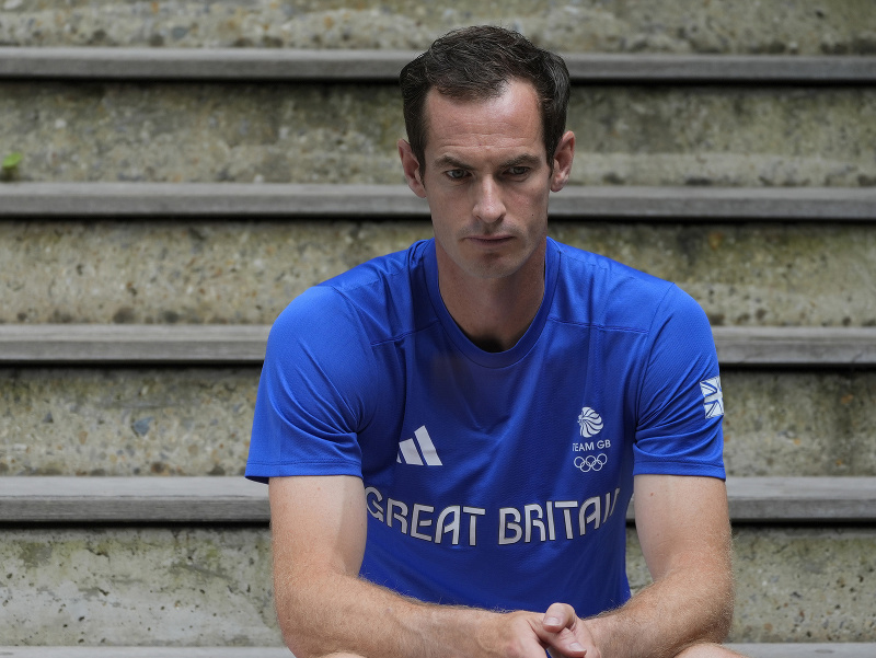 Andy Murray pred štartom na OH v Paríži