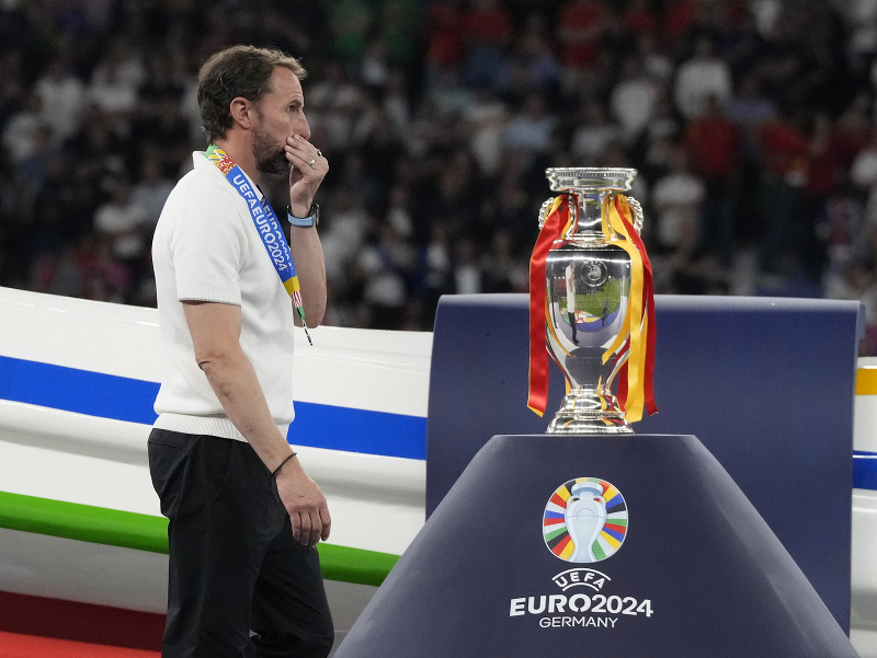 Tréner anglických futbalistov Gareth Southgate