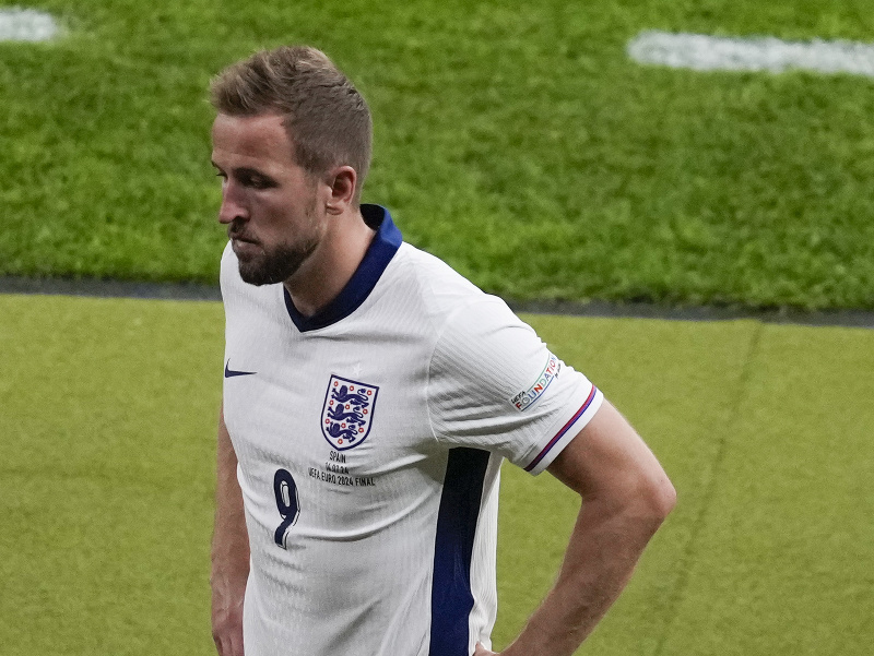 Sklamaný Harry Kane