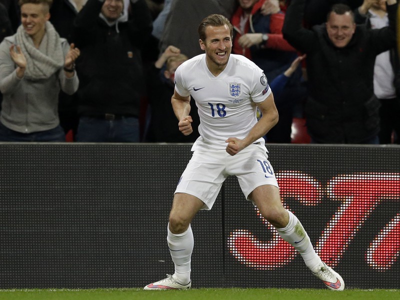 Harry Kane po góle na 4:0
