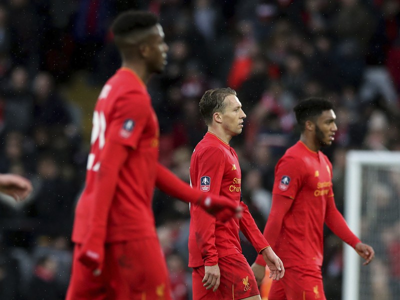 Sklamaní hráči Liverpoolu