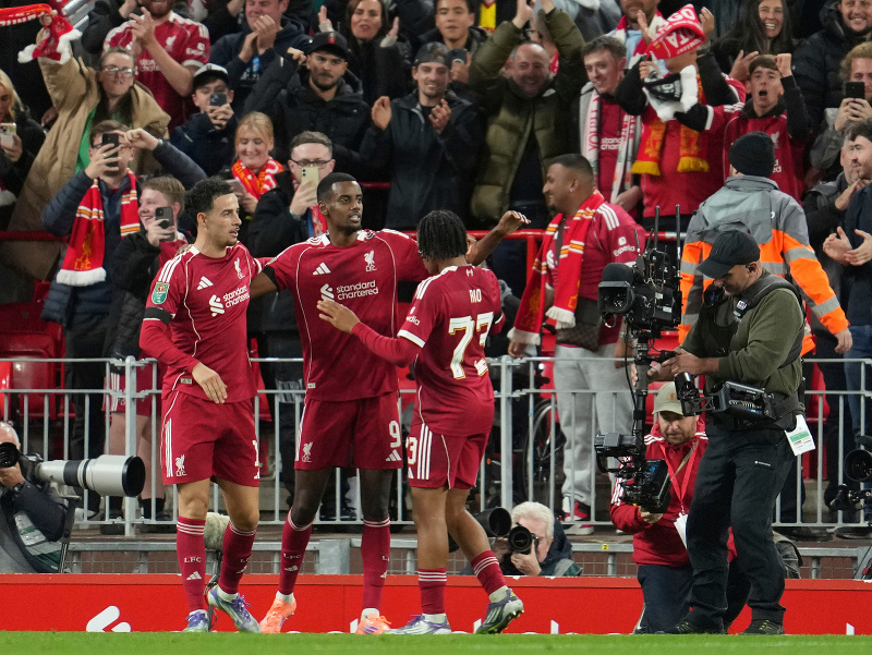 Futbalisti Liverpoolu sa tešia z gólu
