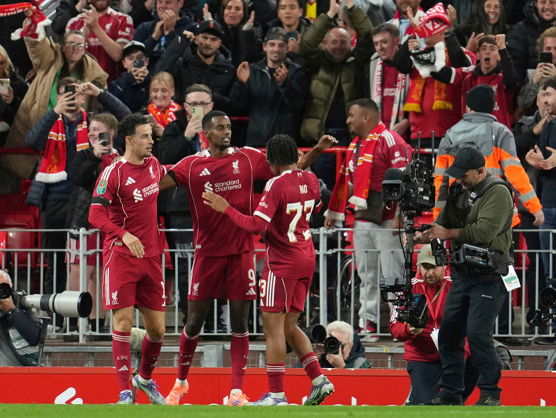 Futbalisti Liverpoolu sa tešia z gólu