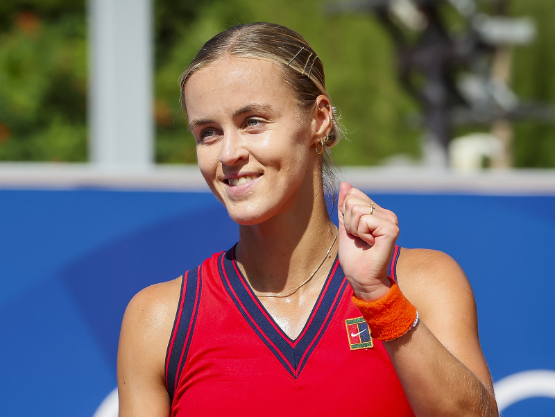 Slovenská tenisová reprezentantka Anna Karolína Schmiedlová