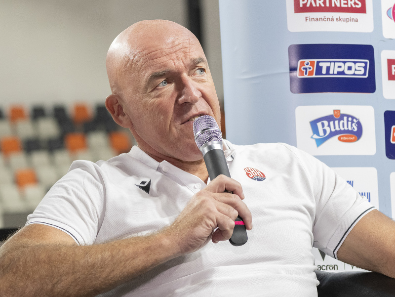 Na snímke tréner slovenských basketbalistov Aramis Naglič