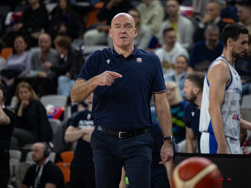Tréner basketbalovej reprezentácie Aramis Naglič
