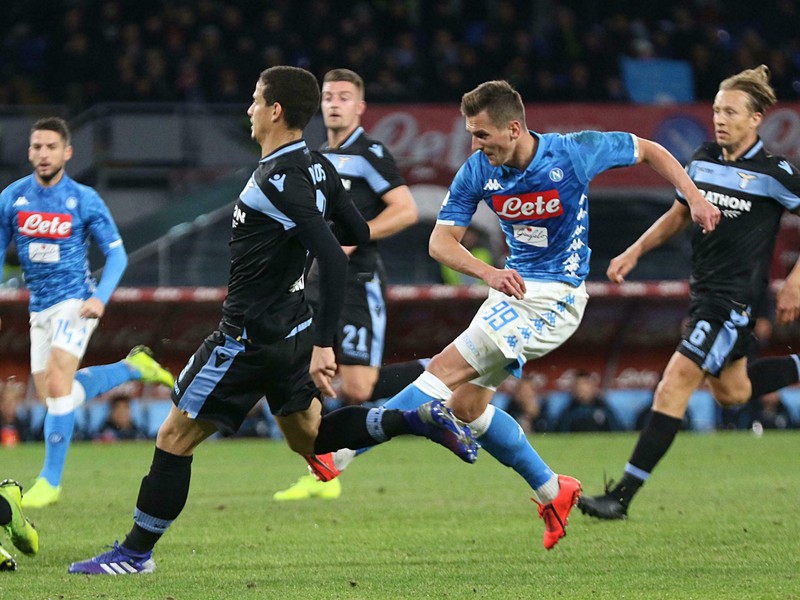 Arkadiusz Milik v akcii