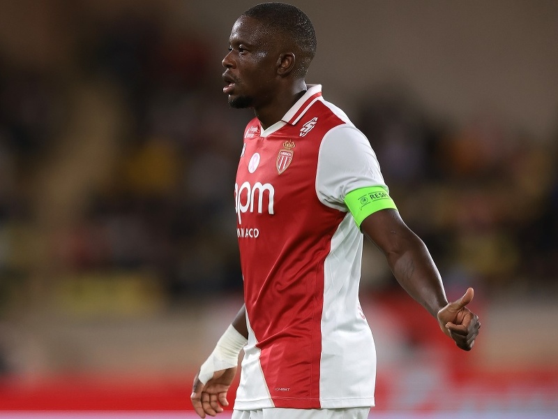 Denis Zakaria v drese AS Monaco