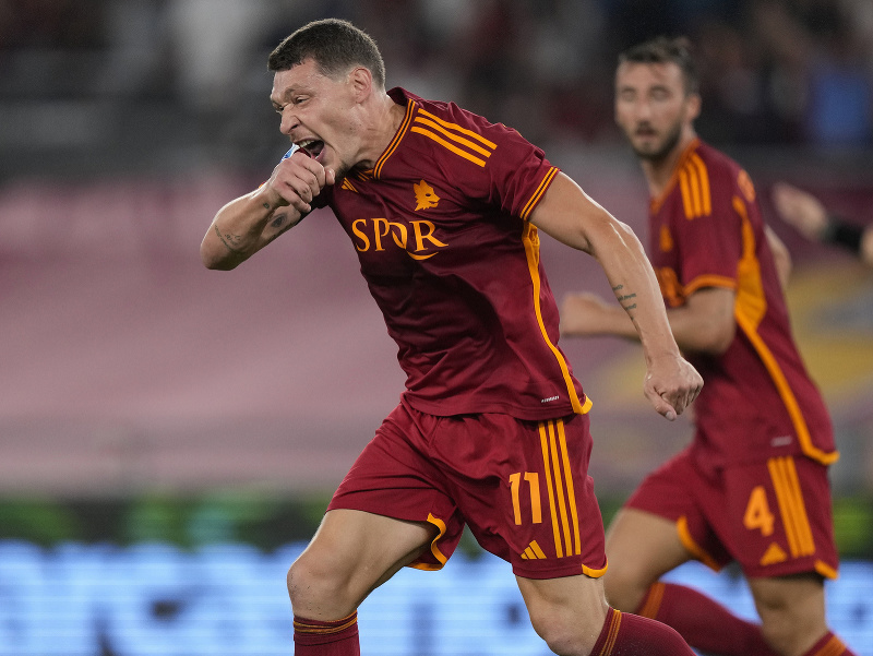 Andrea Belotti sa teší z gólu