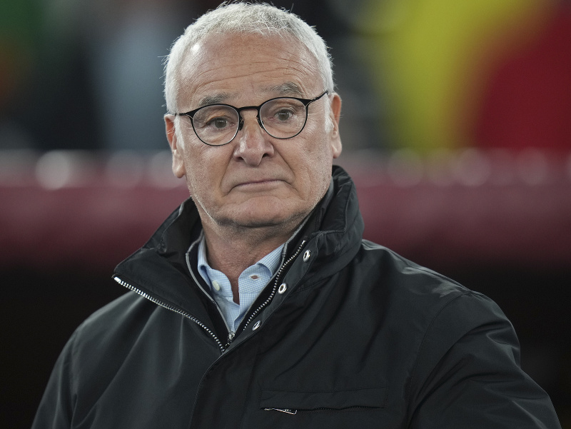 Tréner AS Rím Claudio Ranieri 