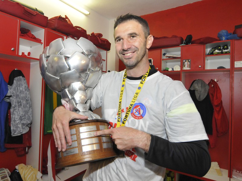 Martin Ševela - tréner majstrovského AS Trenčín