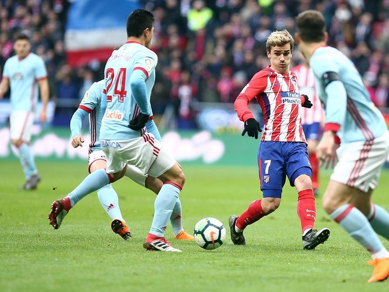 Atlético nedalo Celte žiadnu šancu
