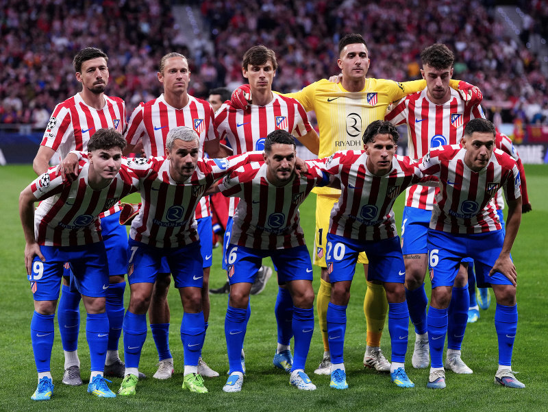 Hráči Atlética Madrid