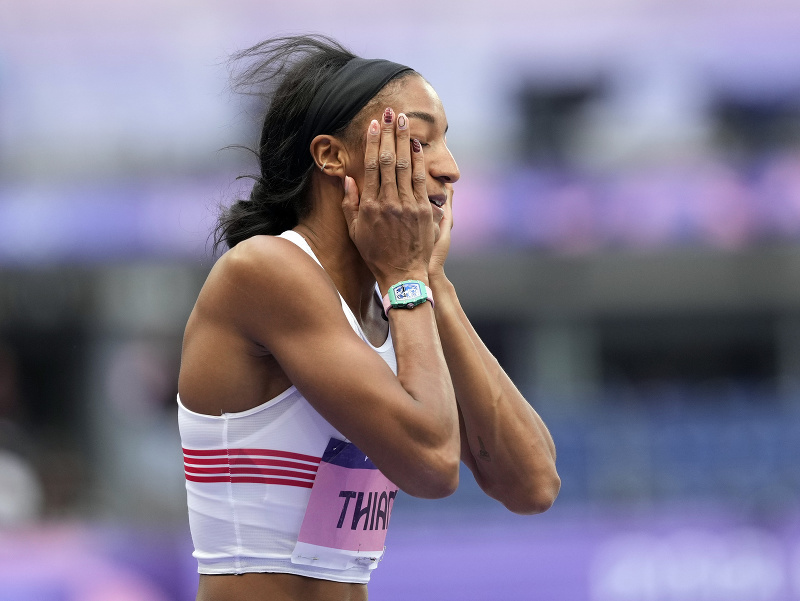 Belgická atlétka Nafi Thiamová