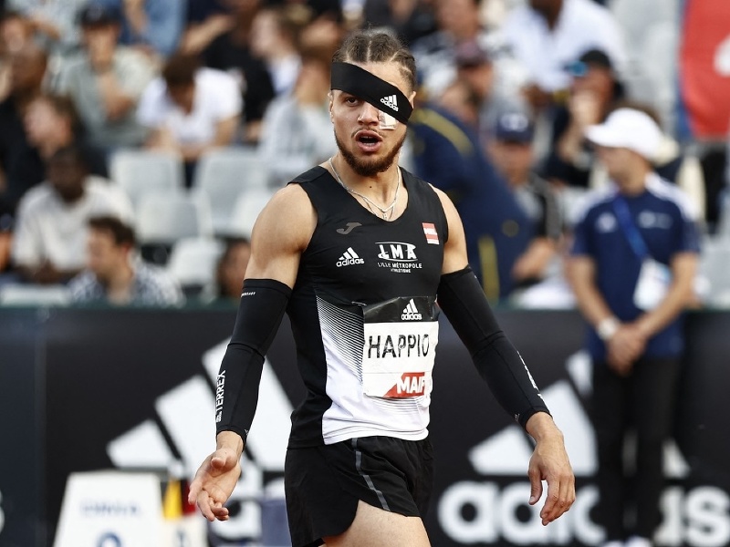 Wilfried Happio po fyzickom útoku ovládol preteky na 400 metrov cez prekážky