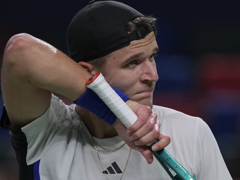 Český tenista Jakub Menšík