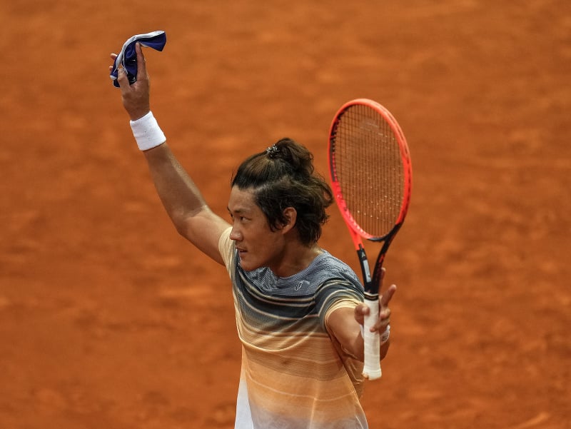 Čínsky tenista Čang Č'-čen v Madride píše históriu
