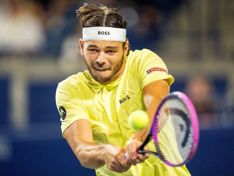 Americký tenista Taylor Fritz na turnaji ATP Masters 1000 v Toronte