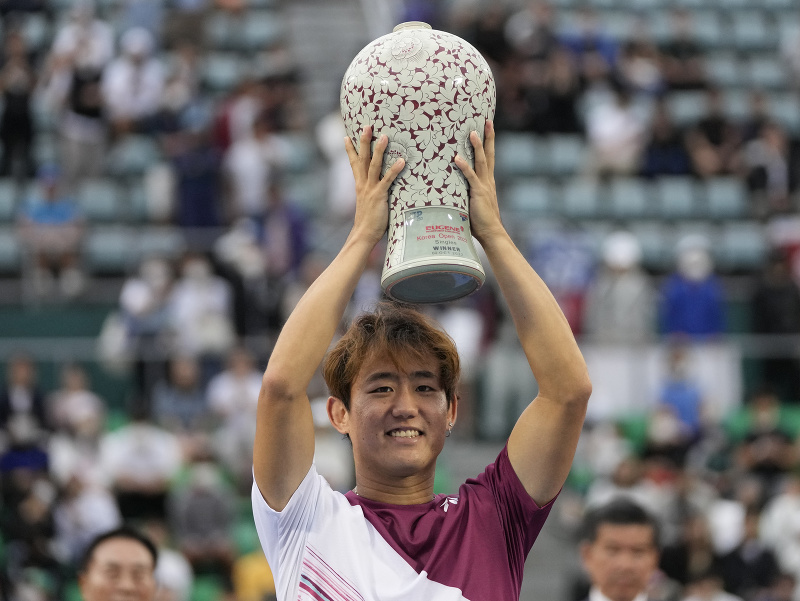 Jošihito Nišioka ovládol turnaj ATP v Soule