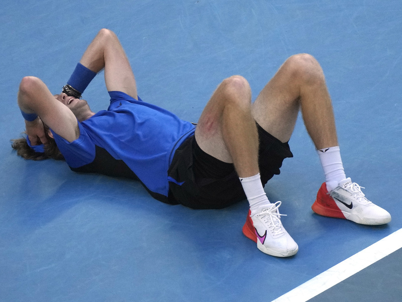 Ruský tenista Andrej Rubľov
