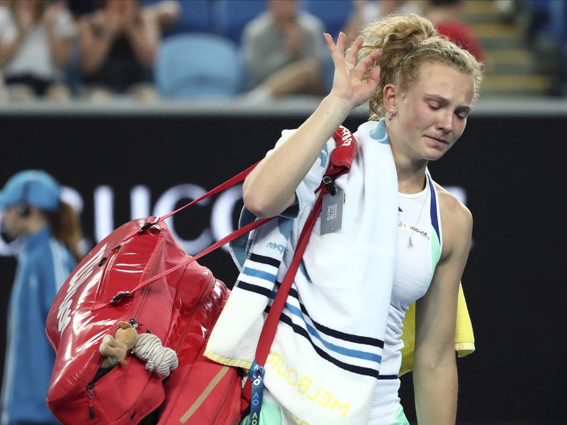 Kateřina Siniaková prehrala český súboj na Australian Open