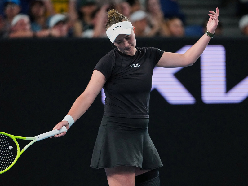 Česká tenistka Barbora Krejčíková