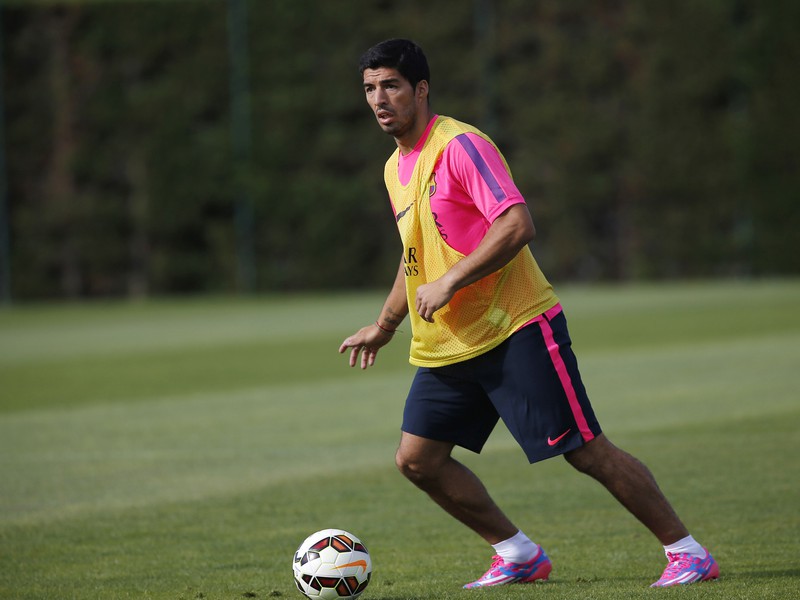 Suárez absolvoval v Barcelone prvý tréning
