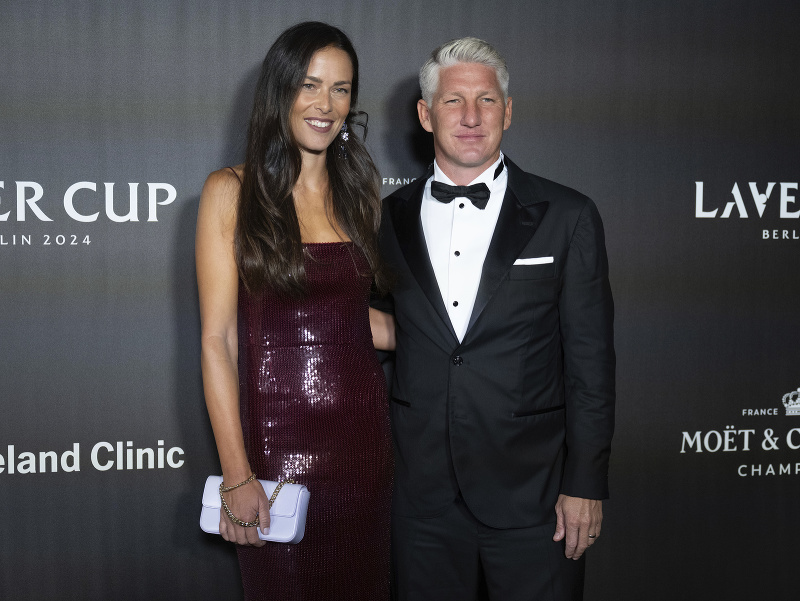 Ana Ivanovičová a Bastian Schweinsteiger