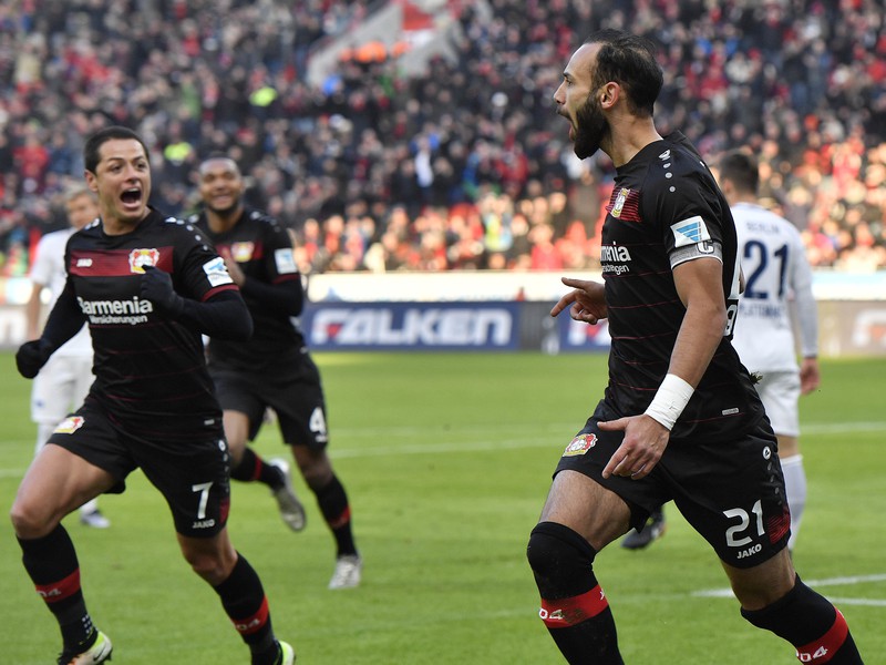 Omer Toprak oslavuje gól