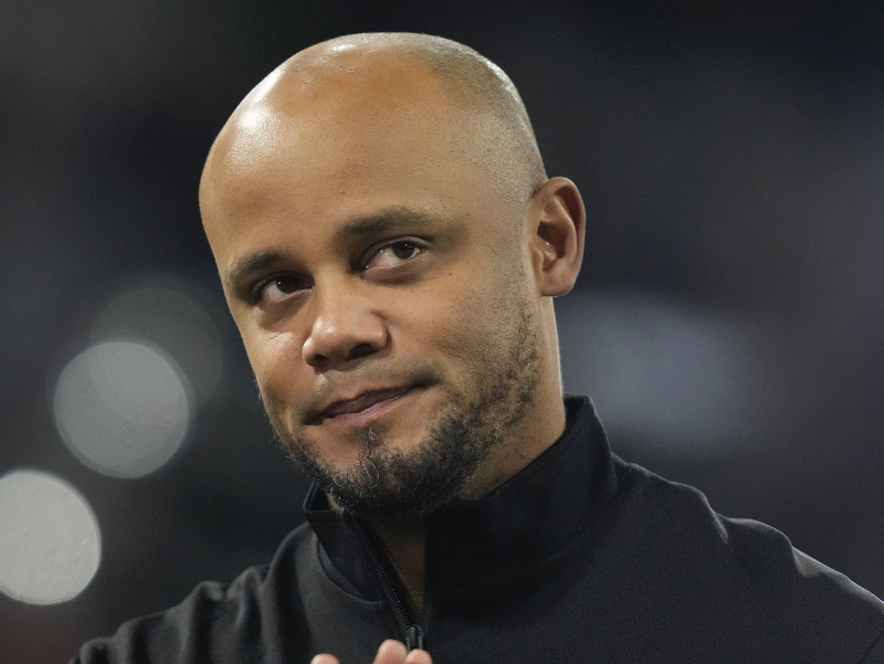 Tréner Bayernu Mníchov Vincent Kompany