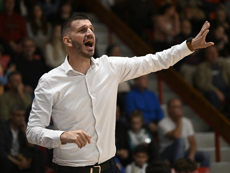 Tréner Prievidze Saša Jankovič
