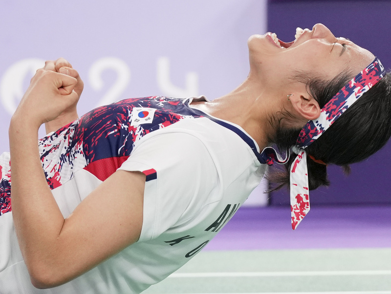 Bedmintonistka Kórejskej republiky Se Young An získala zlatú medailu vo dvojhre na OH v Paríži