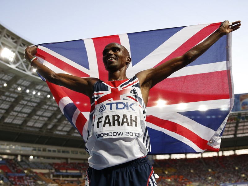 Brit Mo Farah obhájil v Moskve titul majstra sveta v behu na 5000 m