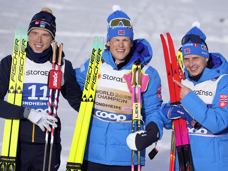 William Poromaa, Johannes Hösflot Kläbo a Simen Hegstad Krüger 
