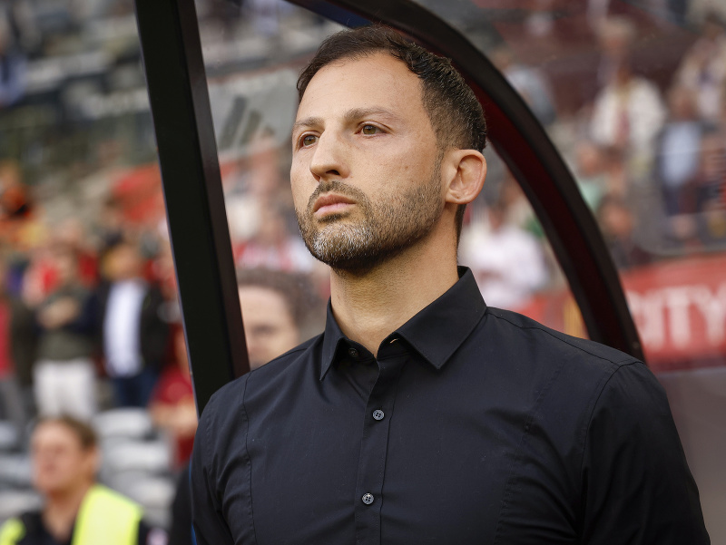 Tréner belgickej futbalovej reprezentácie Domenico Tedesco