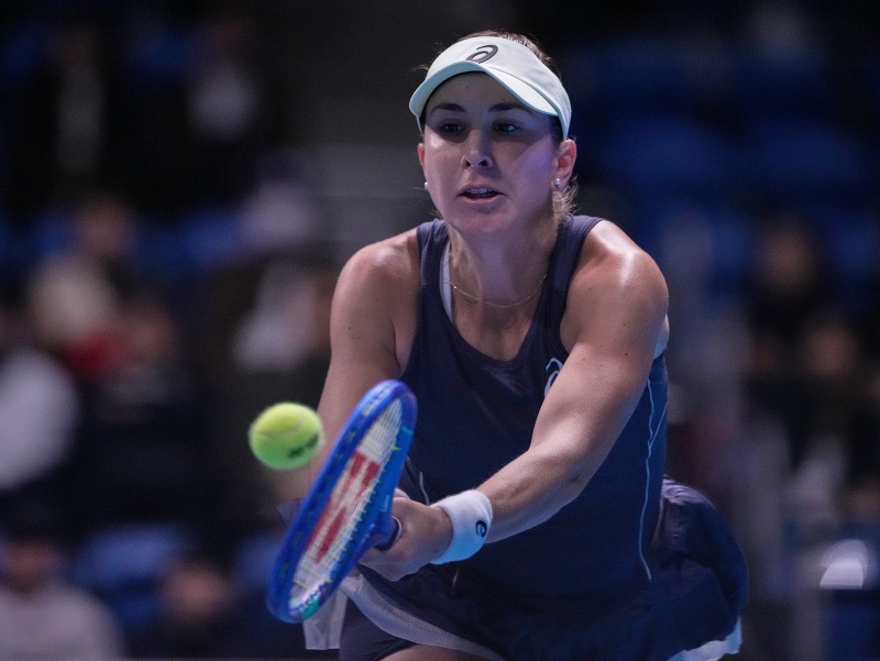 Švajčiarska tenistka Belinda Benčičová 