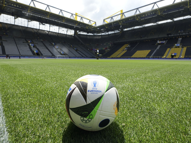 Futbalový štadión v Dortmunde pred štartom EURO 2024