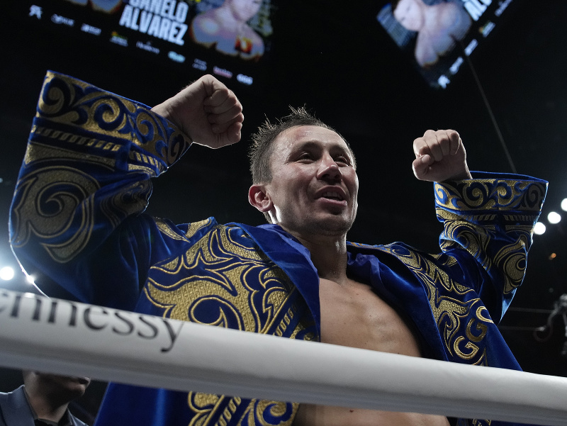 Bývalý majster sveta v boxe Gennadij Golovkin