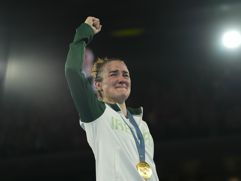 Írska boxerka Kellie Harringtonová obhájila na OH v Paríži zlatú medailu v kategórii do 60 kg