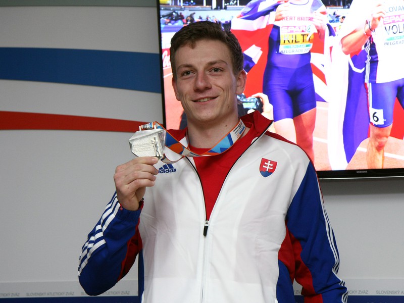 Slovenský reprezentant Ján Volko 