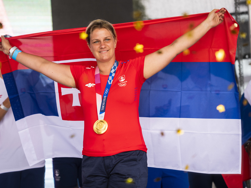 Olympijská víťazka v streľbe na XXXII. letných OH 2020 v Tokiu Zuzana Rehák Štefečeková