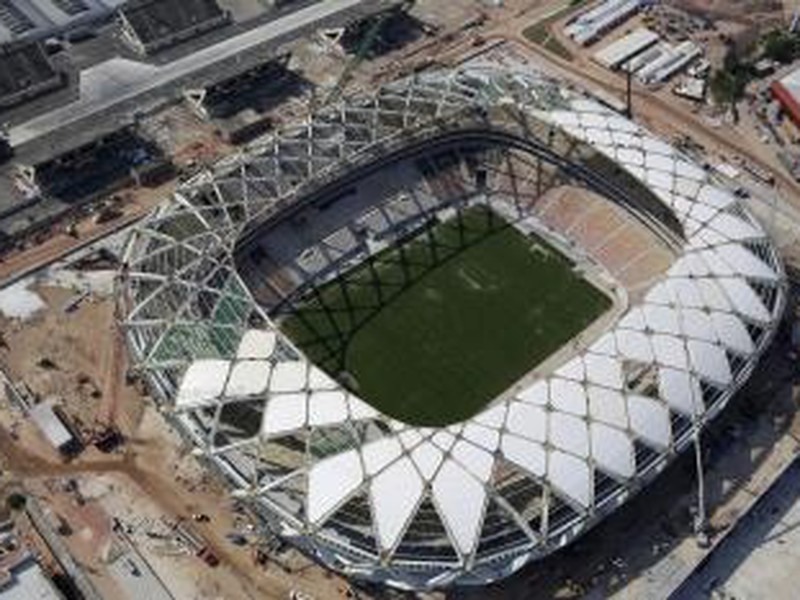 Manaus štadión pre futbalové majstrovstvá sveta v Brazílii